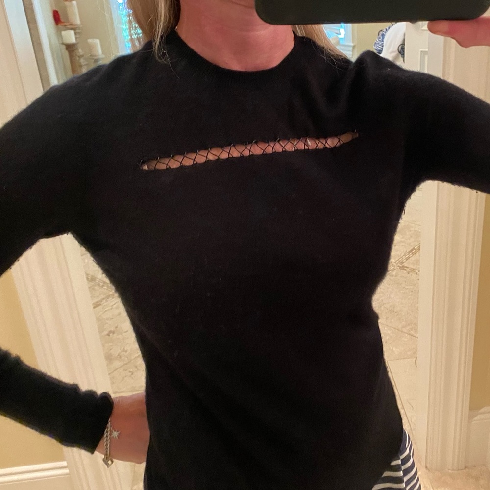 Black Cashmere Sweater, size S/M